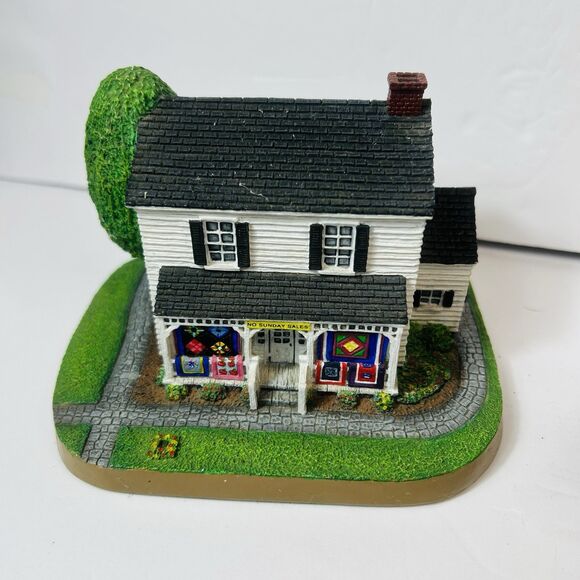 Danbury Mint Amish Heritage Collection Quilt Produce Stable Vintage 1990s Lot 3 - Picture 2 of 8